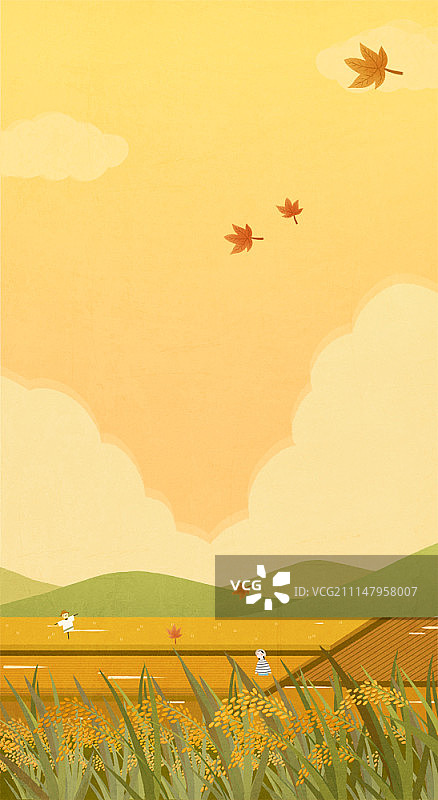 充分享受季节的女人图片素材