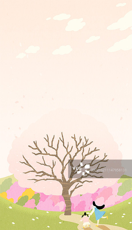 春日景色图片素材