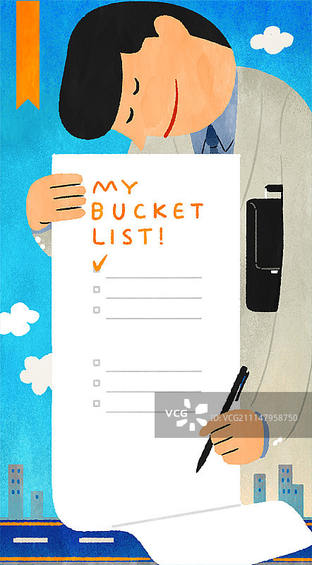 书写遗愿清单图片素材