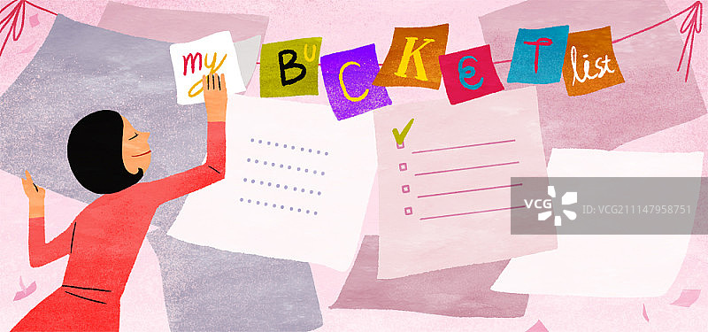 书写遗愿清单图片素材