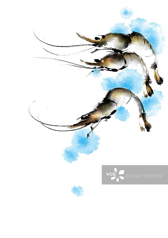 笔触风格绘画图片素材
