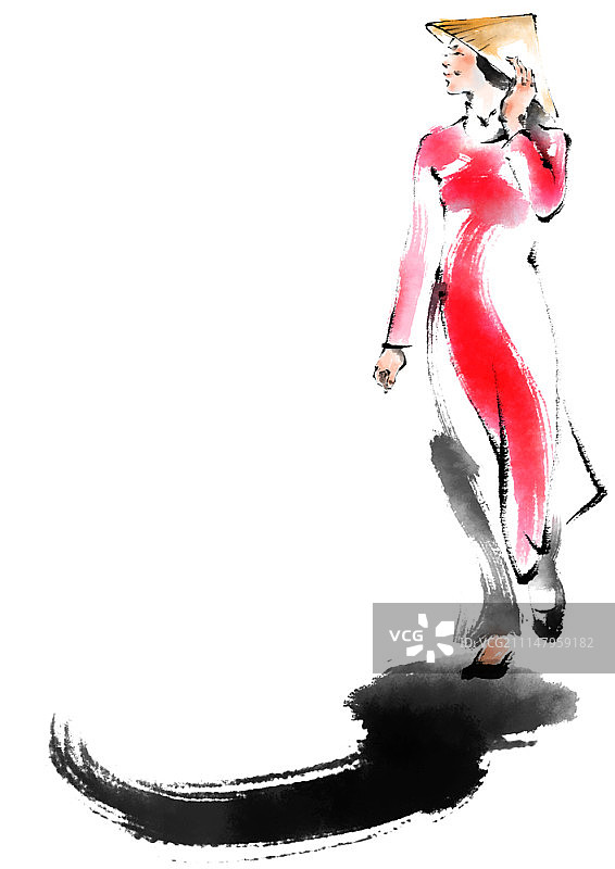 笔触风格绘画图片素材