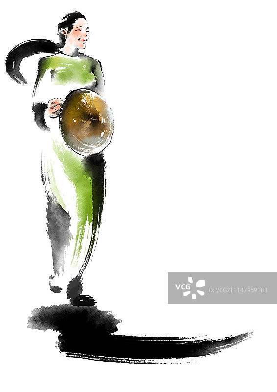 笔触风格绘画图片素材