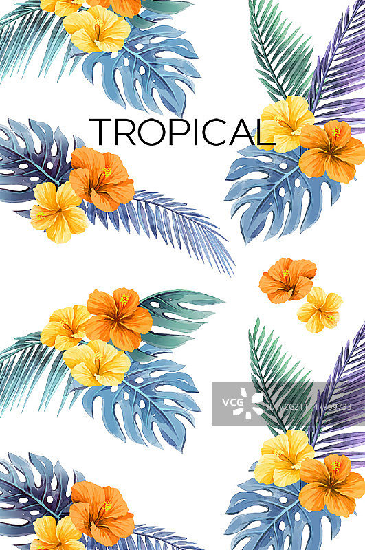 植物艺术插画图片素材