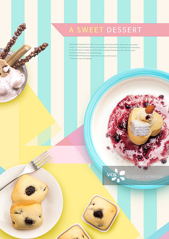 甜点美食摆拍图片素材