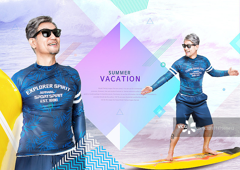 夏季旅行假日焕新图片素材