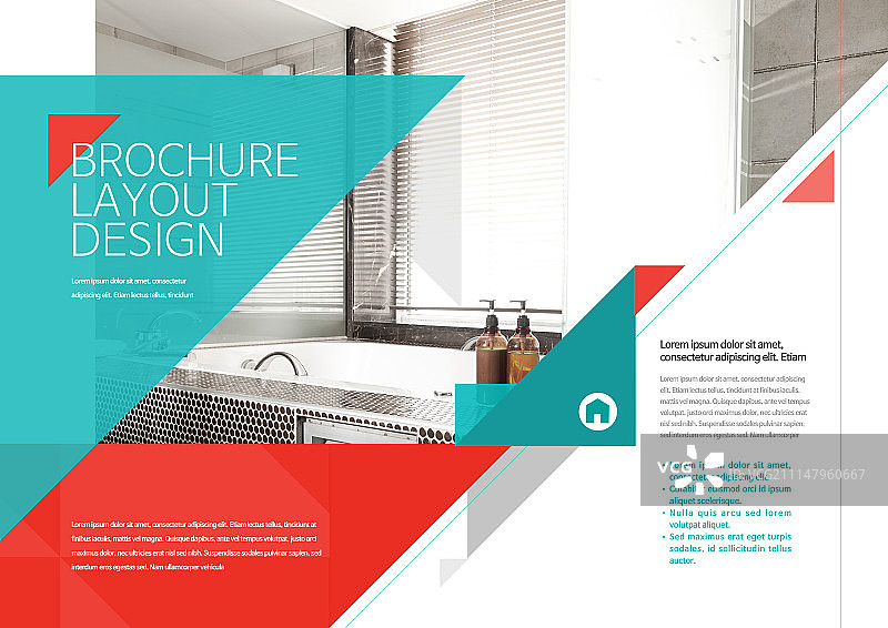 布局，宣传册，室内设计图片素材