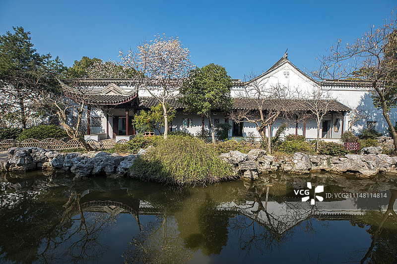 木渎严家花园图片素材
