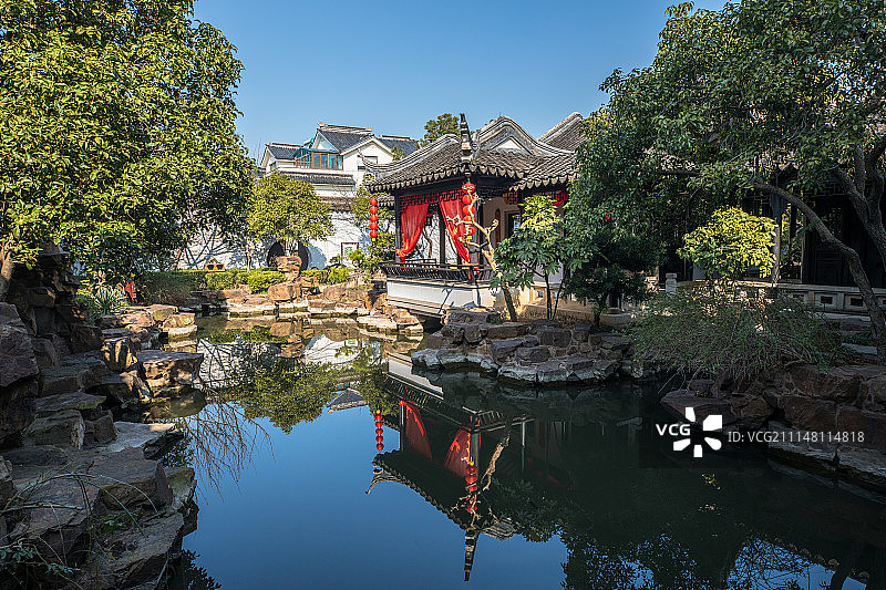 木渎严家花园图片素材