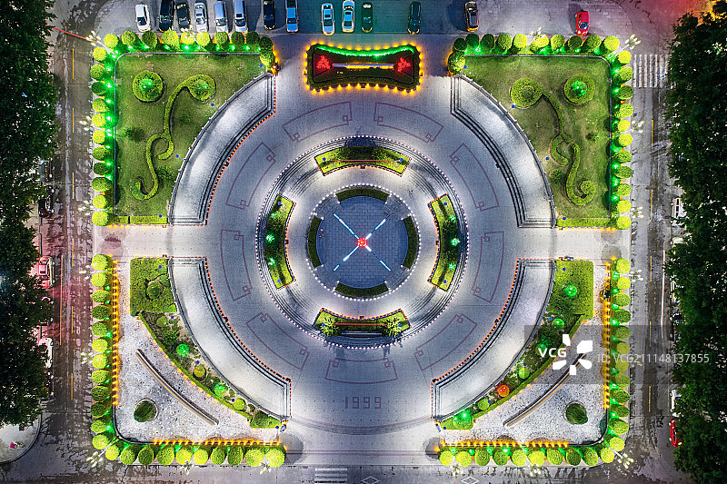 梅州市大埔县湖寮镇文化广场图片素材