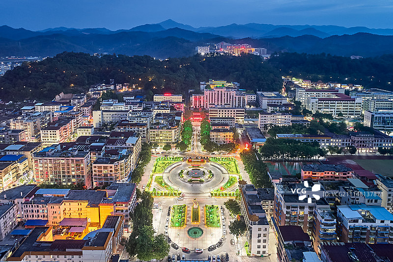 梅州市大埔县湖寮镇文化广场图片素材