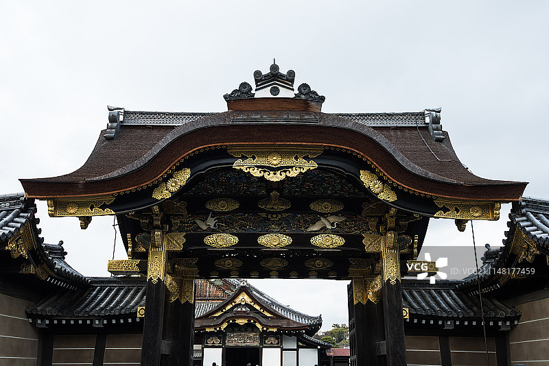 二条城正门图片素材