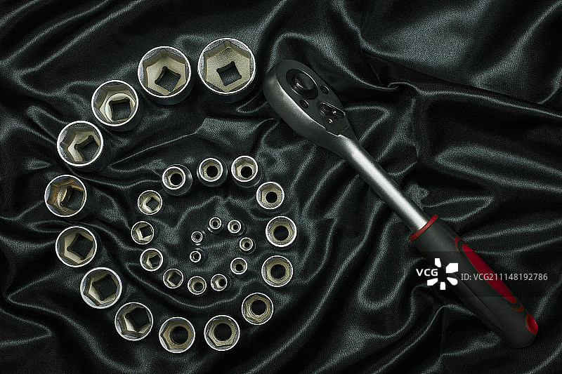 套筒扳手图片素材