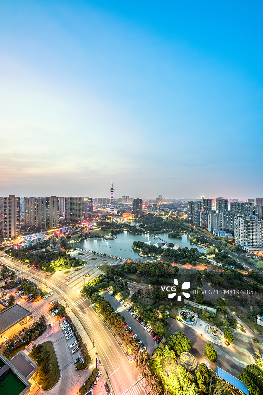 常州武进地标建筑武进广播电视发射塔武进新天地图片素材