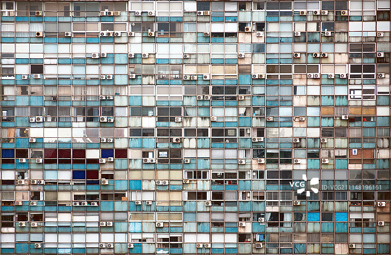 玻璃和混凝土墙图片素材