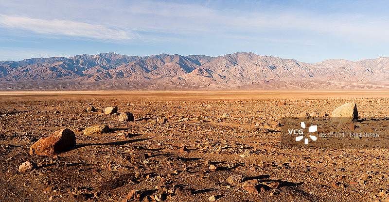 加利福尼亚州死亡谷国家公园帕纳明特山脉图片素材