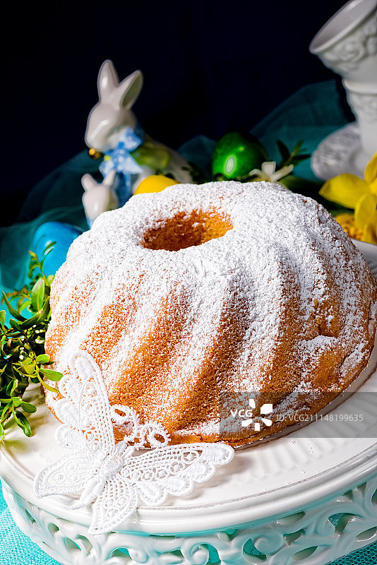 波兰复活节蛋糕图片素材