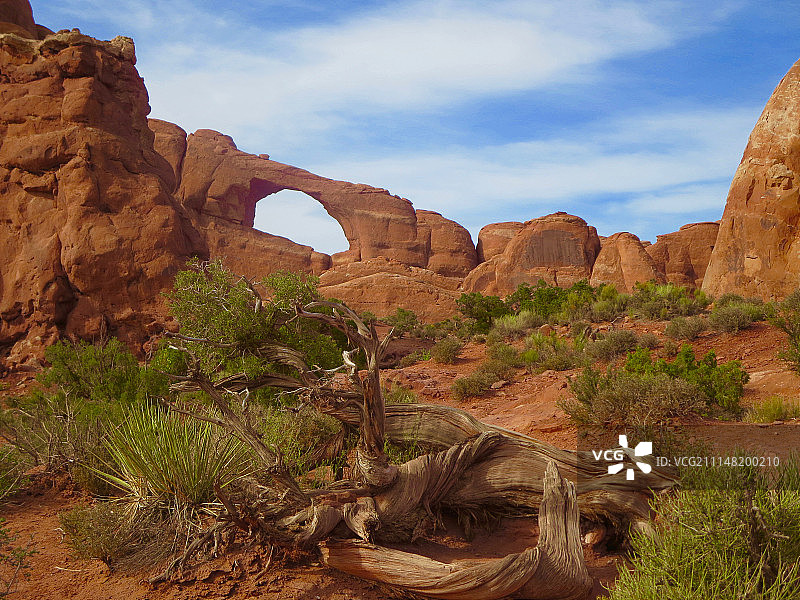 天际线拱门图片素材