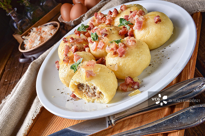 波兰饺子图片素材