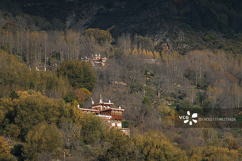 藏寨 民宿 西藏文化 西藏建筑图片素材