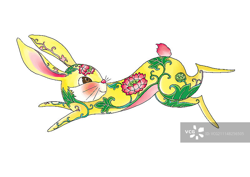 背景分离动物组图共3000多幅-装饰兔系列8副图片素材