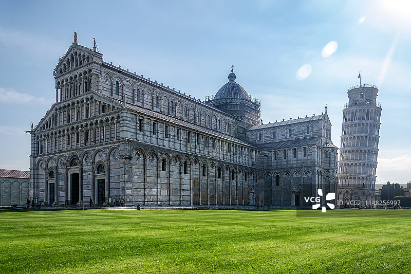 意大利比萨斜塔图片素材