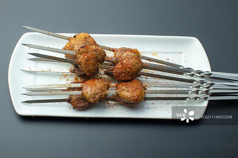 烤腰子图片素材