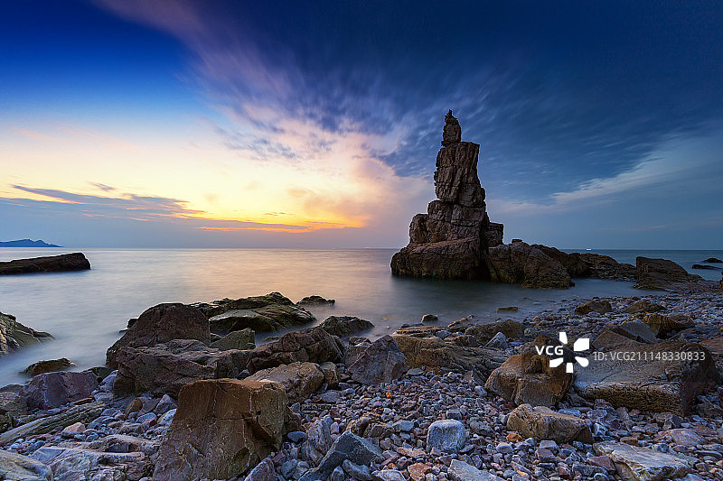 大连将军石图片素材