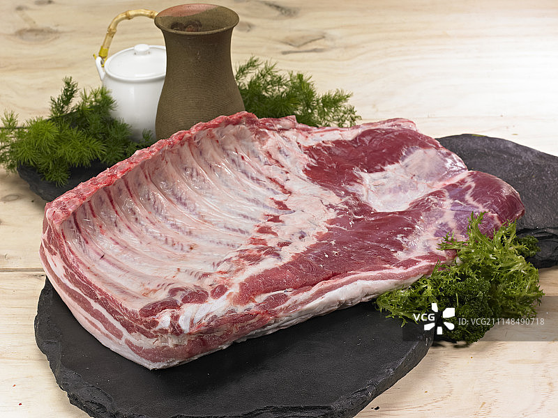 猪肉、肋骨、原始、肉图片素材