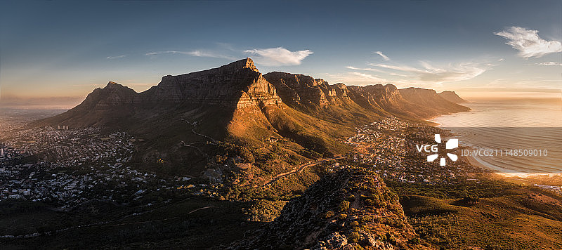 开普顿Cape Town全景图片素材