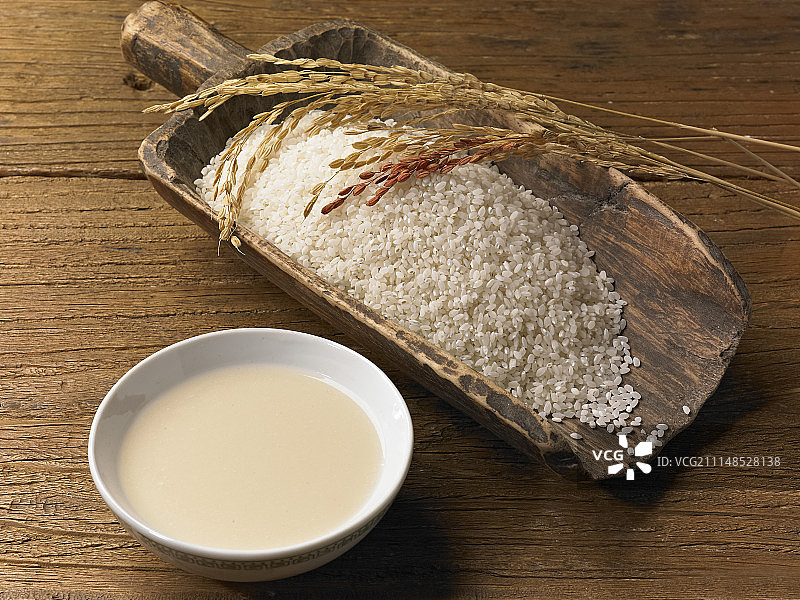 酒精、大米、黄酒、米酒、韩国食品、发酵食品图片素材