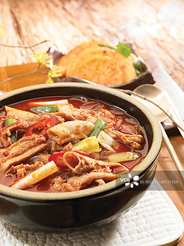 韩式杂碎汤图片素材