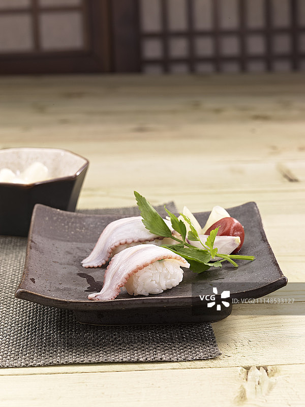 章鱼，寿司，日本料理图片素材