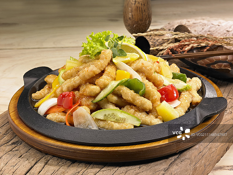 糖醋里脊图片素材