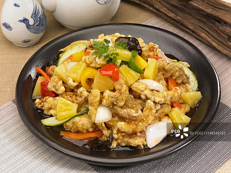 糖醋里脊图片素材