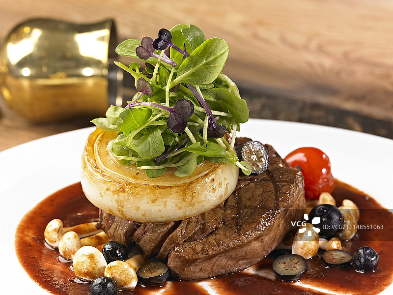 牛下腰肉牛排图片素材