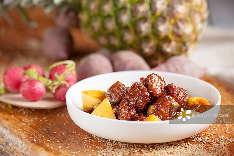 土豆牛肉图片素材