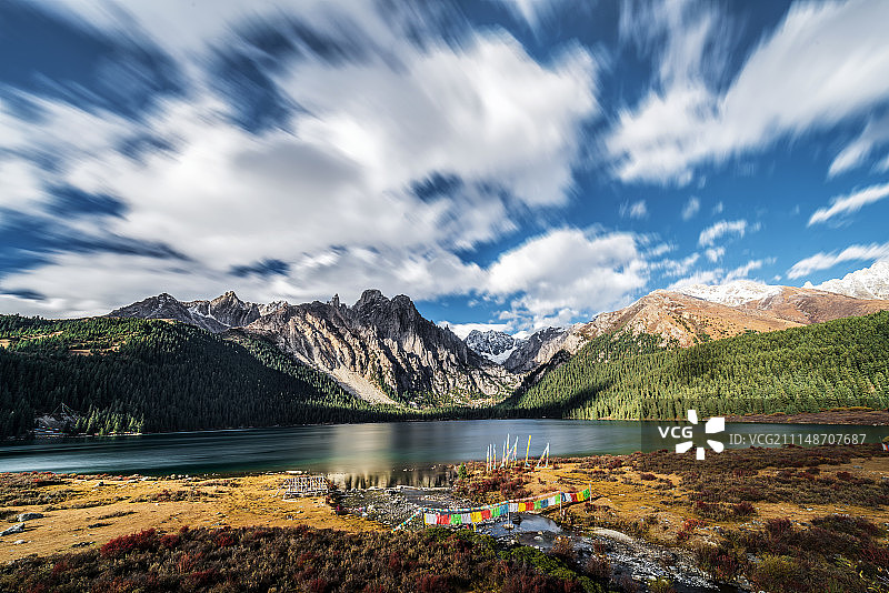 措普湖图片素材