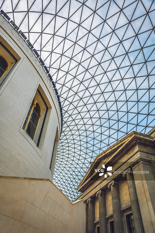 British Museum in London, UK图片素材