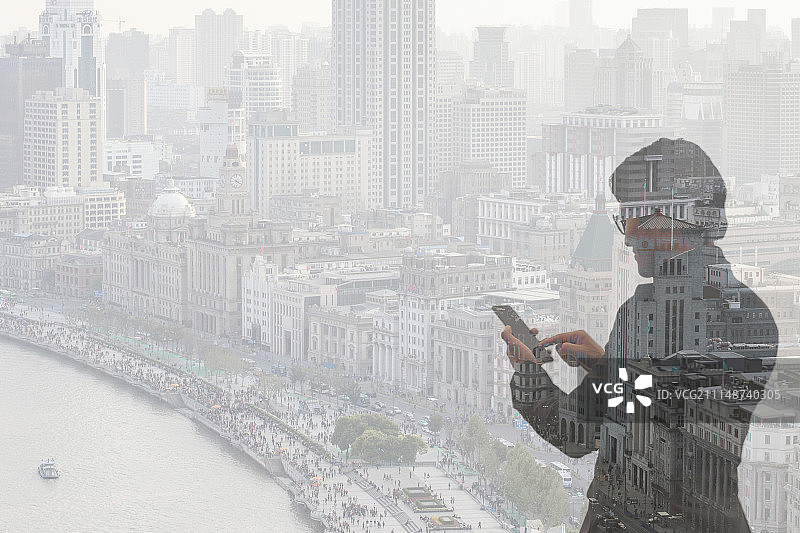 商业人物,办公男性,打电话图片素材