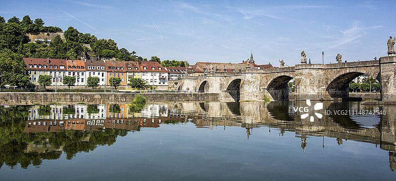 美因河全景图片素材