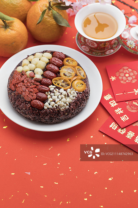 八宝年糕,年糕,新年,春节图片素材