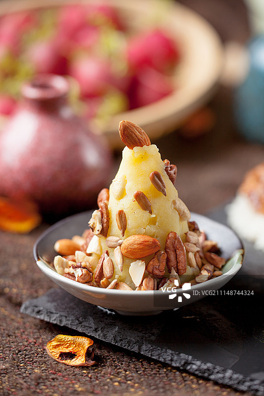 杏仁土豆泥图片素材