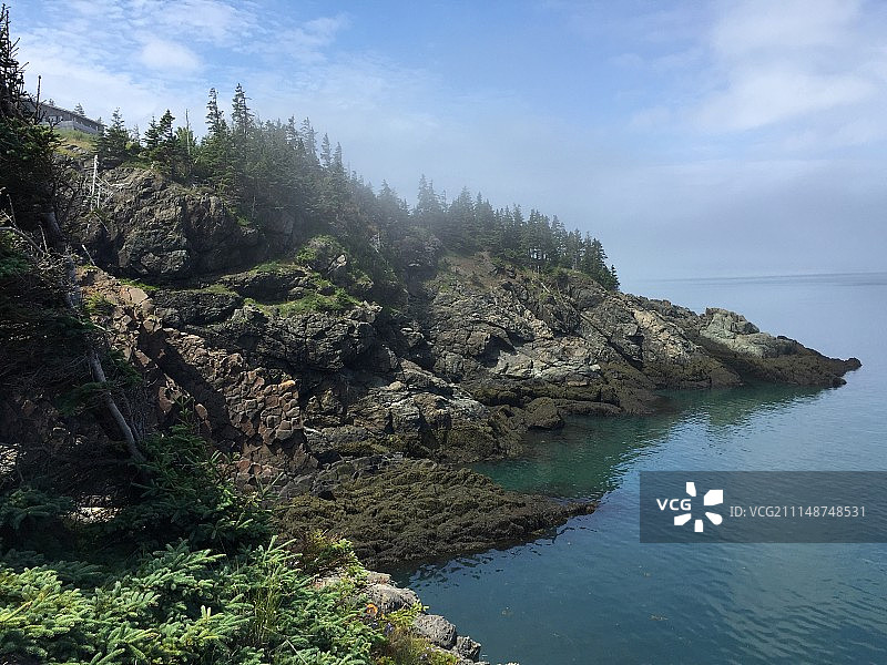 加拿大新不伦瑞克省大马南岛图片素材
