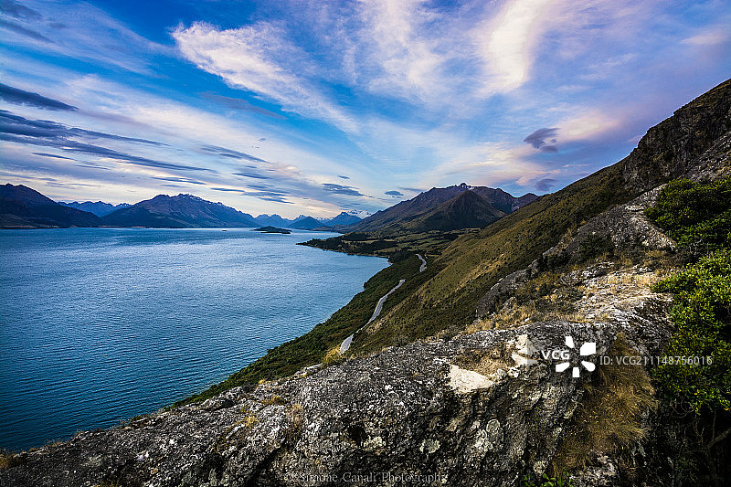 日落时的海景图片素材