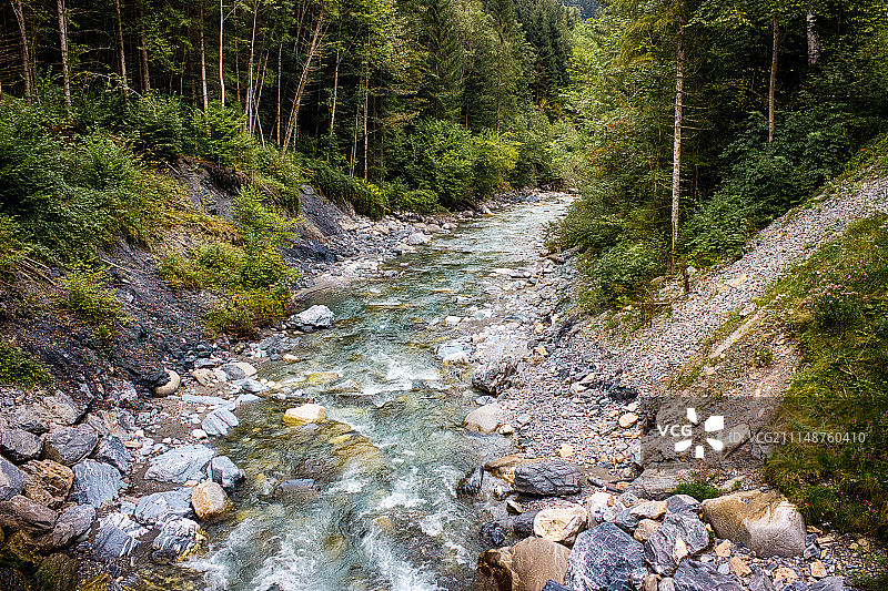 列支敦士登峡谷图片素材