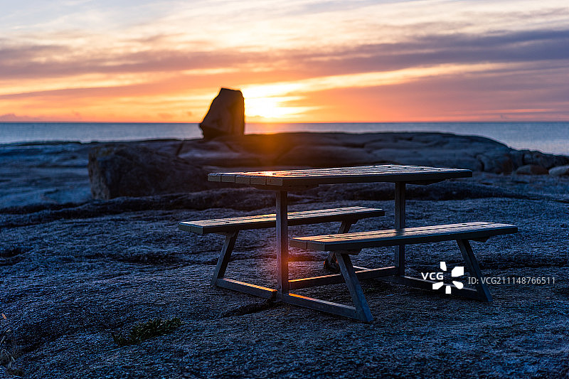 比切诺日出图片素材