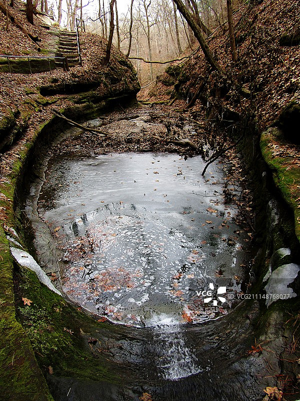 法国峡谷 - 饥饿岩州立公园图片素材