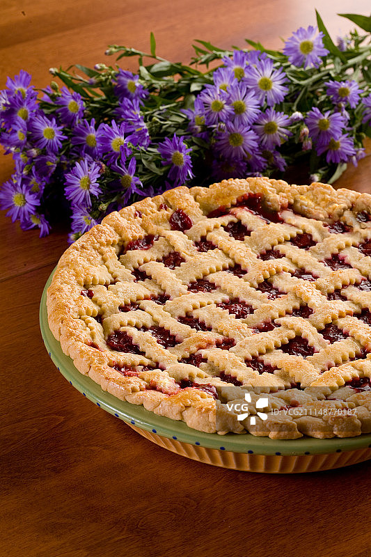 布坎南樱桃派图片素材