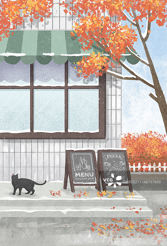 二十四节气-立冬图片素材